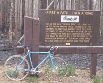 Ainsley's fix at the trailhead