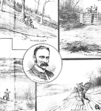 The remarkable illustrations of Mr. Moore depicting that area of countryside outside Dover where Mr. Rucker's adventure took place