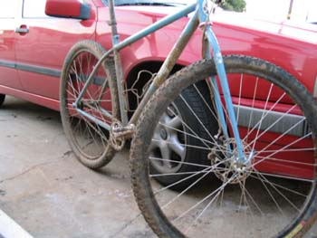 Carlos Matutes' Wily 29inch fix after the ride