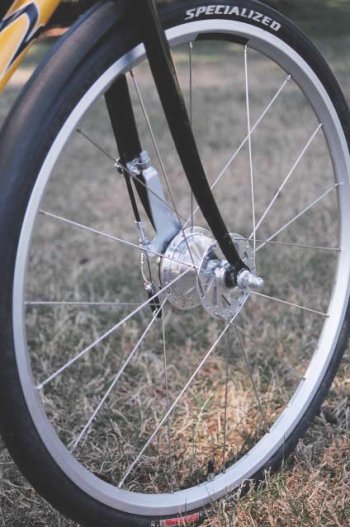 SRAM drum brake fitted to James B. Lee's converted KHS fix