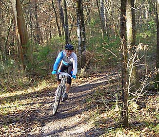 Ouachita Challenge: Jim Smart and his fixed gear bike on the trail