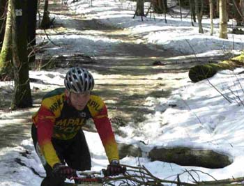 Hard going on the melting trails of the Uxbridge Icebreaker