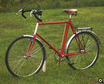 Larry Manuel's True North fixed gear cyclcross bike