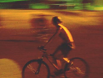 Bicycle polo: player