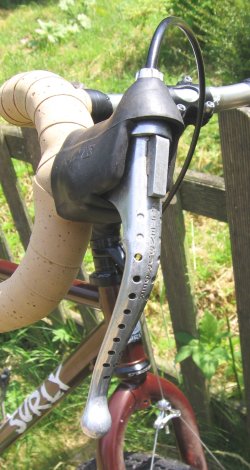 Altenberger brake lever with excellent bobble